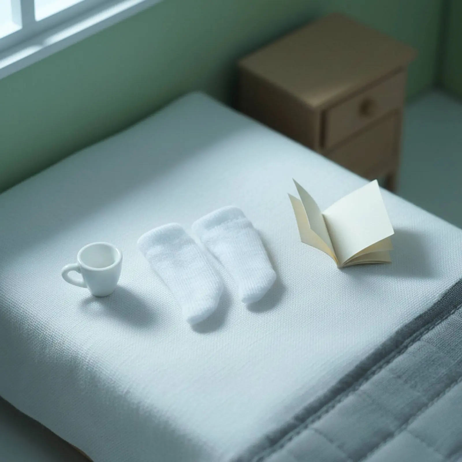 Finely Stitched Doll Ankle Socks Miniature Clothing Exquisite Workmanship for OB11 Diorama Scene Display