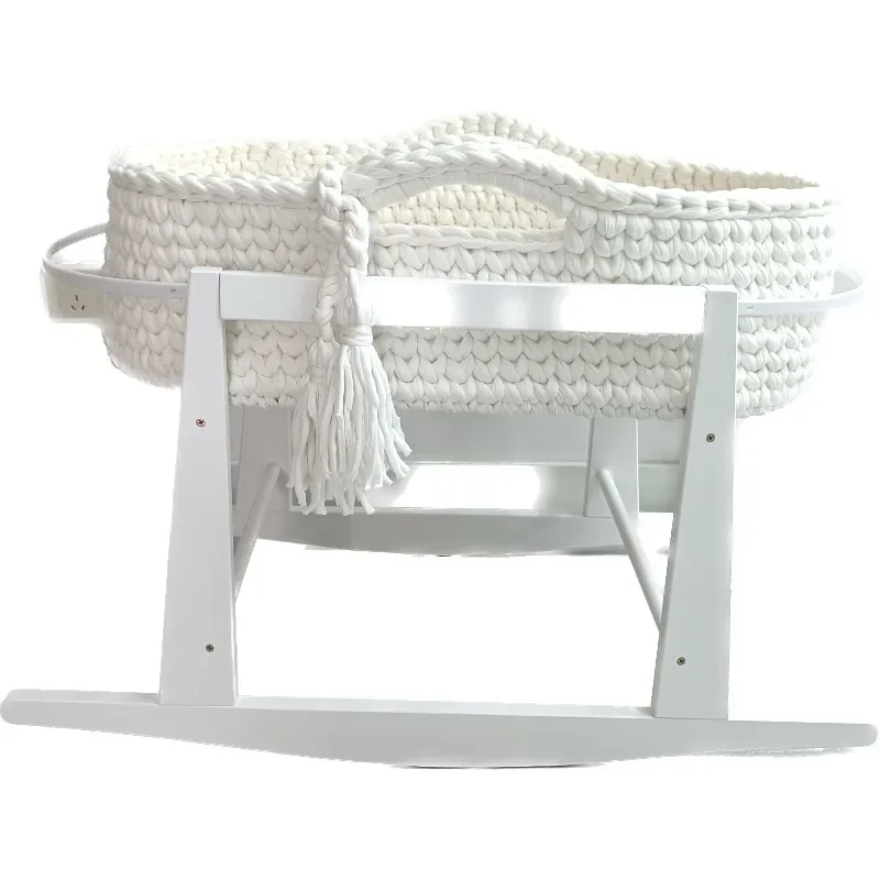 

Made Crochet Baby Changing Basket ,Baby Moses Basket