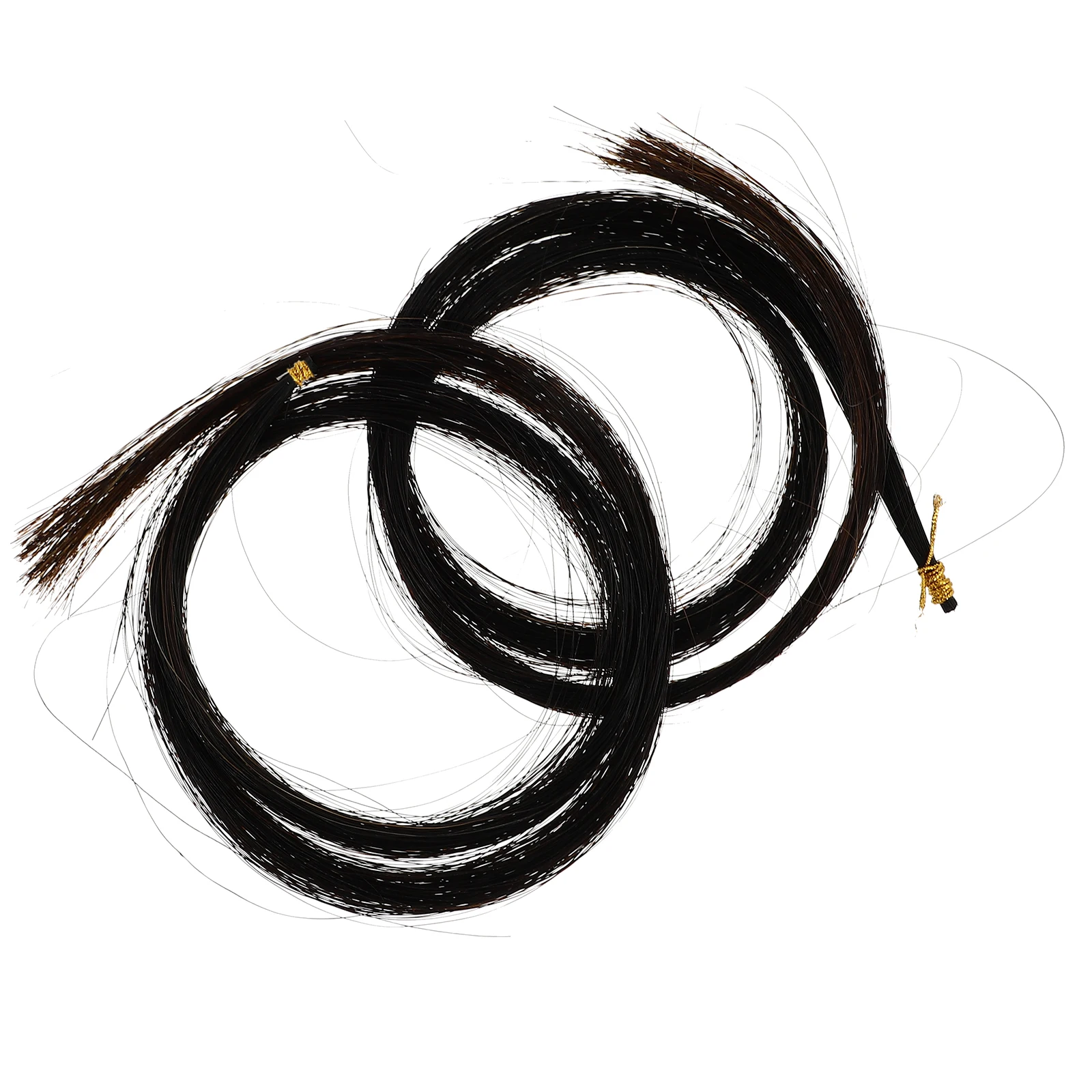

2pcs Viola Bow Hair High-quality Hair for Violin Bass Long-lasting Smooth Deluxe Accessories Repair