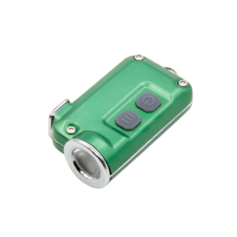 

Keychain Flashlight for For MINI Use Featuring 360-380 Lumen LED Brightness USB Charging Capability and Lightweight ABS Housing
