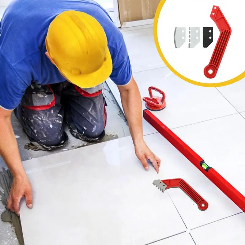 

Seam Scraper Crevice Serrated Edge Seam Cleaner Crevice Cleaning Floor Scraper Efficient Grout Removal Seam Sealant Remover For