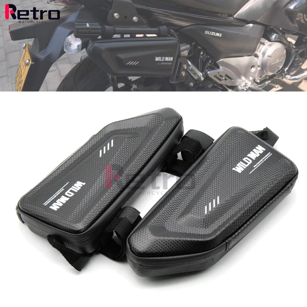 

Для YAMAHA YZF-R1 YZFR1 1998-2014 YZF-R6 YZFR6 1998-2018 YZF R1 R6 Мотоциклетная боковая упаковка Модифицированный комплект треугольной сумки с твердым корпусом