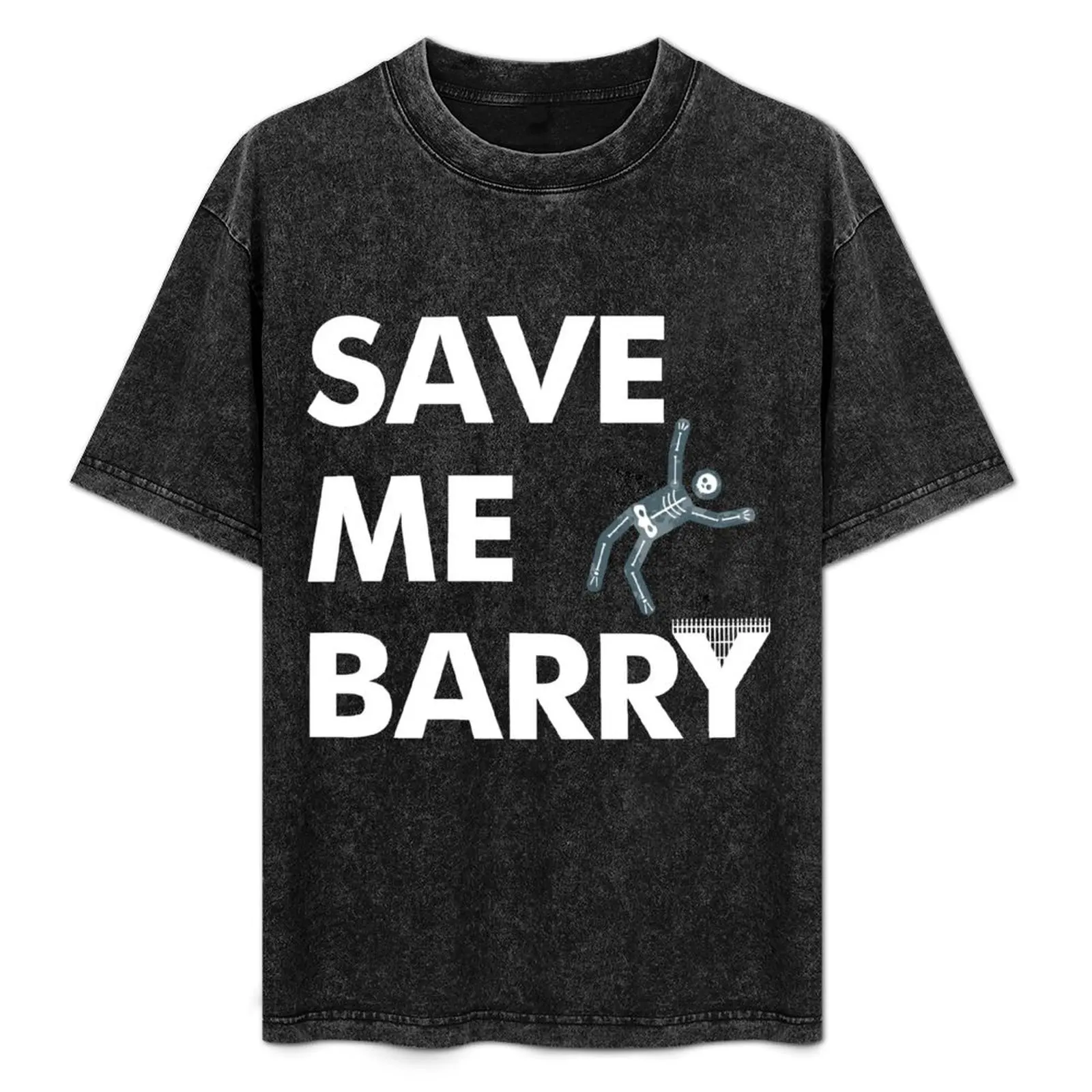 

Save Me Barry T-Shirt Breathable Workout Short Sleeve Top