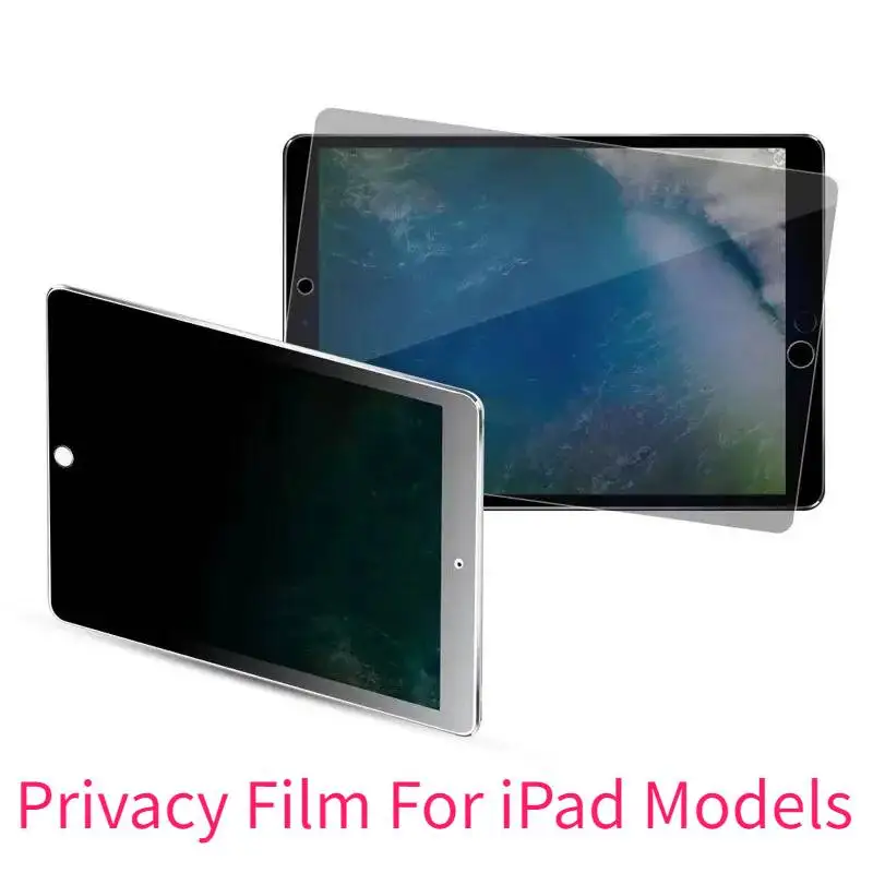 

Privacy Filter Anti Peeping Paper Film for IPad Air 11 Inch A16 M3 Full Screen 13 Inch 2025 Tablet 180 Anti Spy Screen Protector