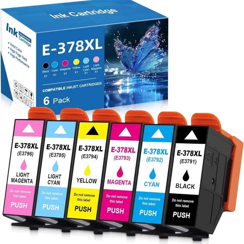 

378 XL 378XL T378XL T378 картридж, совместимый с Epson XP-8500 XP-8600 XP-8605 XP8500 XP8505 XP8600 XP8605 XP-15000