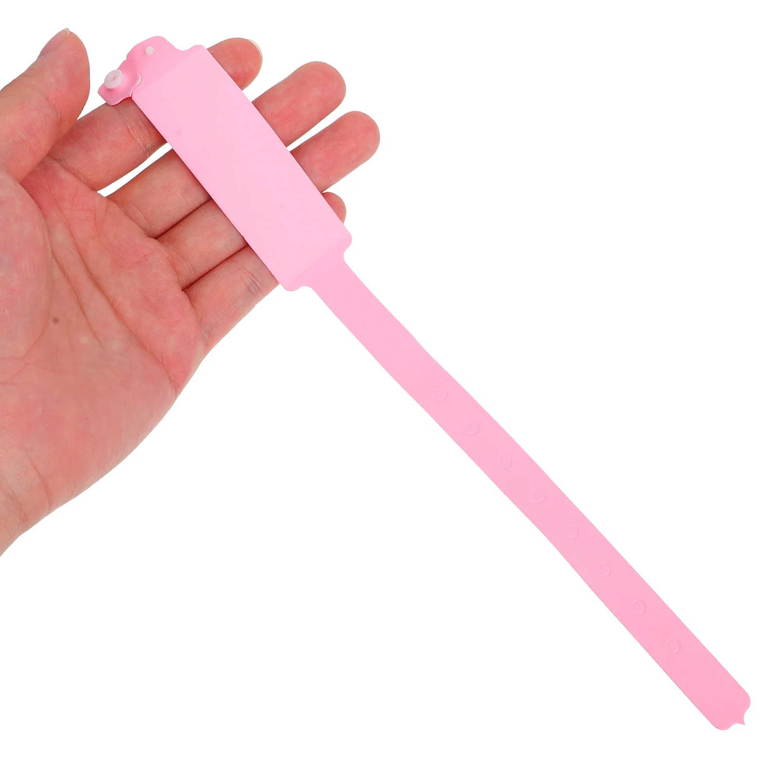 100 قطعة من الأساور المستشفى التي تستخدم لمرة واحدة من مادة PVC أساور معرف المريض المقاومة للماء أساور تحديد الهوية الطبية القابلة للكتابة #2