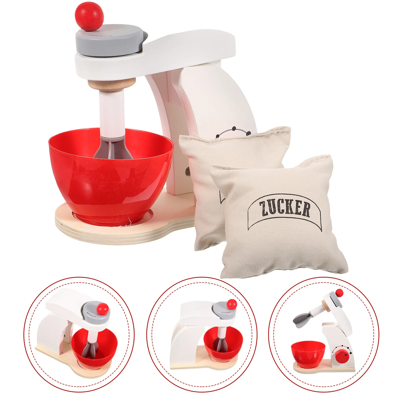 Kinderspielzeug Mädchen Pädagogische Kinder Simulation Mixer Jungen Holz Küchenpuzzle