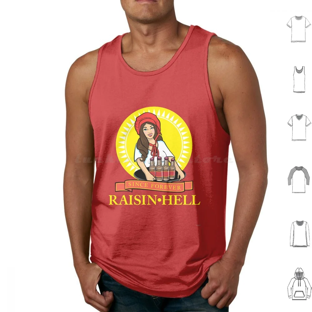 Rosinenhölle Lustiges Bier Trinker Party Parodie Tank Tops Weste Ärmellos Bier Bier Ipa Lager Stout Pilsner Bar Party Wein