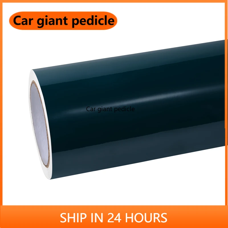 Highest quality Blackish Green vinyl Wrap Film Car Wrap Film Non degumming Non fading quality Warranty 1.52M*17M roll