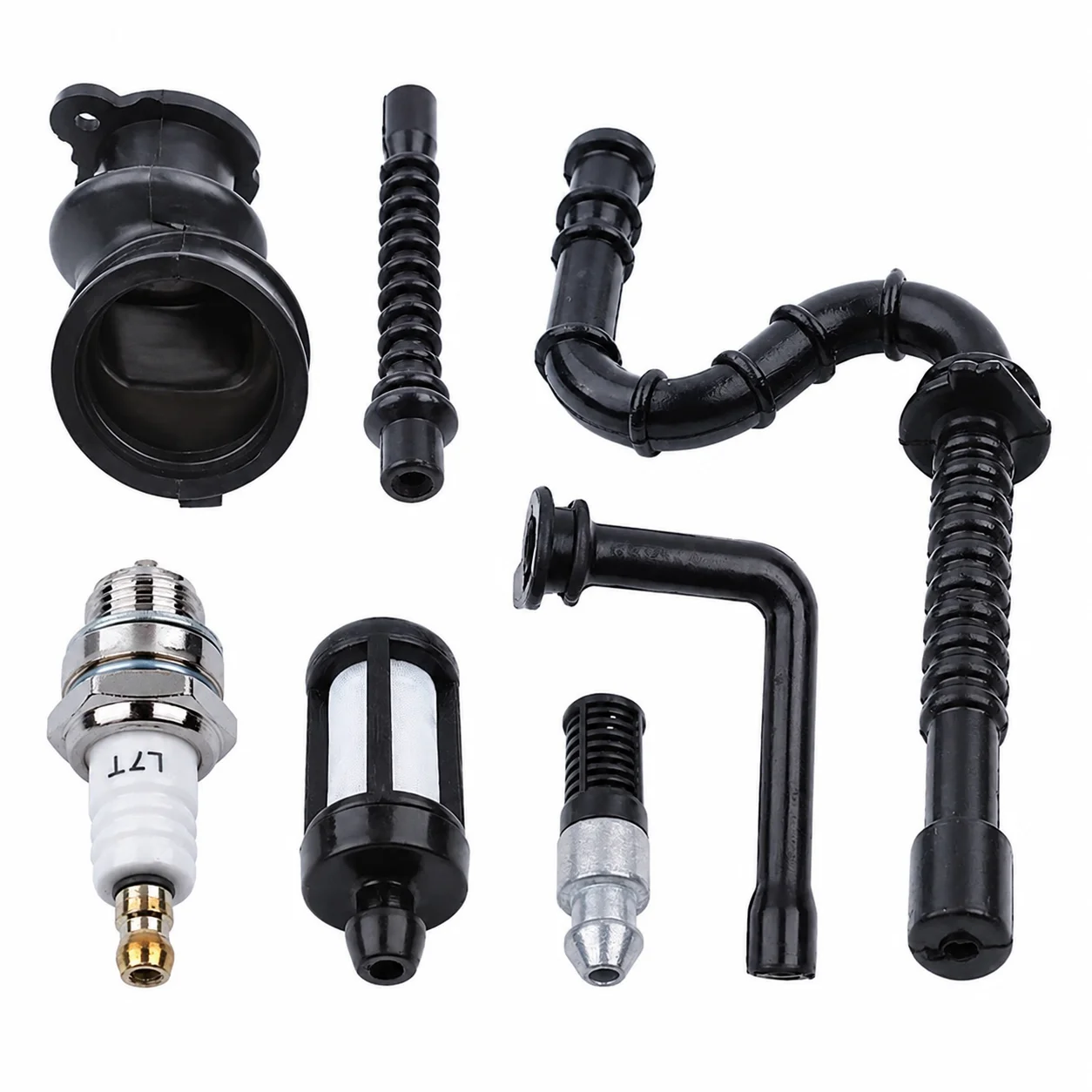 Intake Manifold Kit Fuel Line Oil Line & Spark Plug For Stihl MS260 MS240 026 024 Saw Parts Replaces 1122 647 9400 1113 141 8600