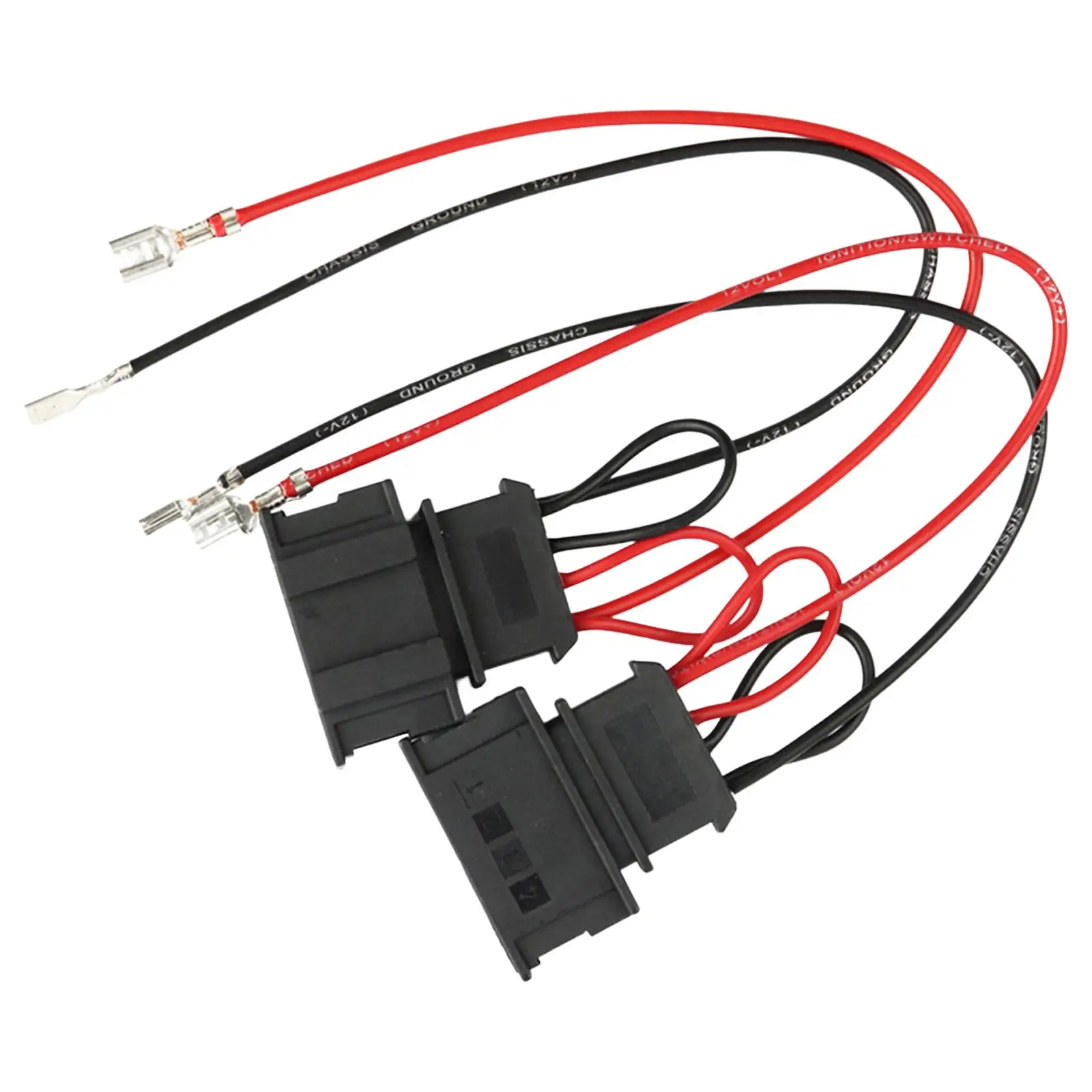 2x Car Stereo Speaker Wire Harness Adaptor/ Vehicle Replacement Connection Wiring Connector Plug/ for for Golf for for Seat.