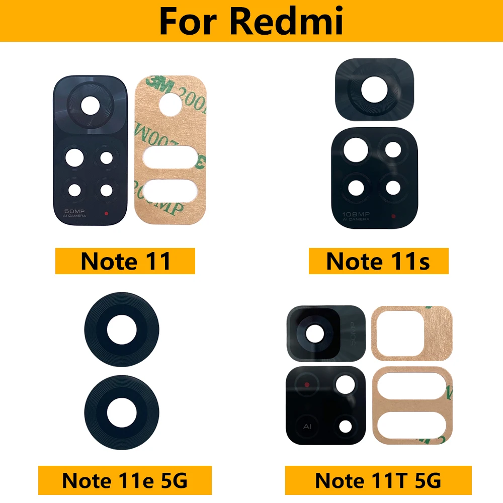 Peças de Reposição para Redmi Note 11, 11S, 11T, 11E, 10T, 10S, 9S, 8T, Parte Traseira Grande Câmera Flex, Módulo da Câmera Principal, 8 Pro