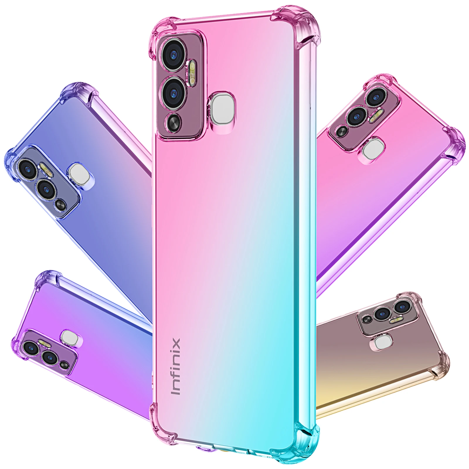 

Case for IInfinix Hot 12 Play Infinix Hot 11s NFC Infinix Hot 11 Play Infinix Hot 11 2022 Infinix Hot 11s 5G,Gradient TPU Cover