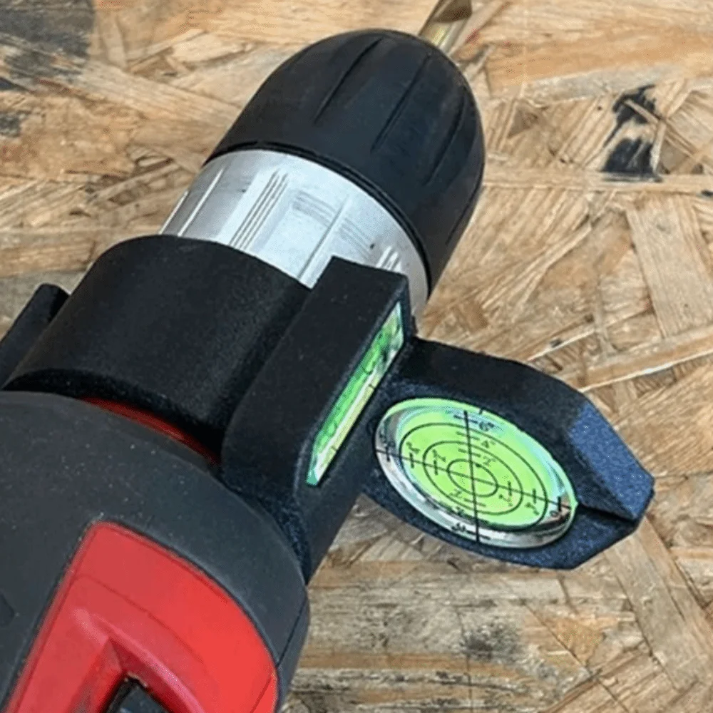 Precision Drill Level Tool Professional Portable Electric Drill Leveling Assistant Tool Circular Adjustable