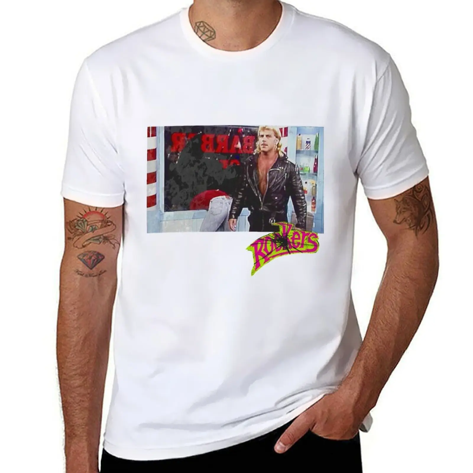 Barber Shop Break Up T-Shirt cotton t shirt man t shirts for man cotton T-Shirt