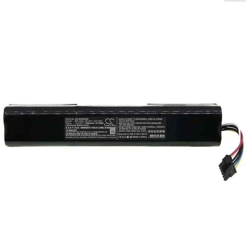 Lito Neato D8 D9 D10 청소 로봇에 적합, 리튬 배터리, 14.4V, 6800mAh Lito 청소 기계