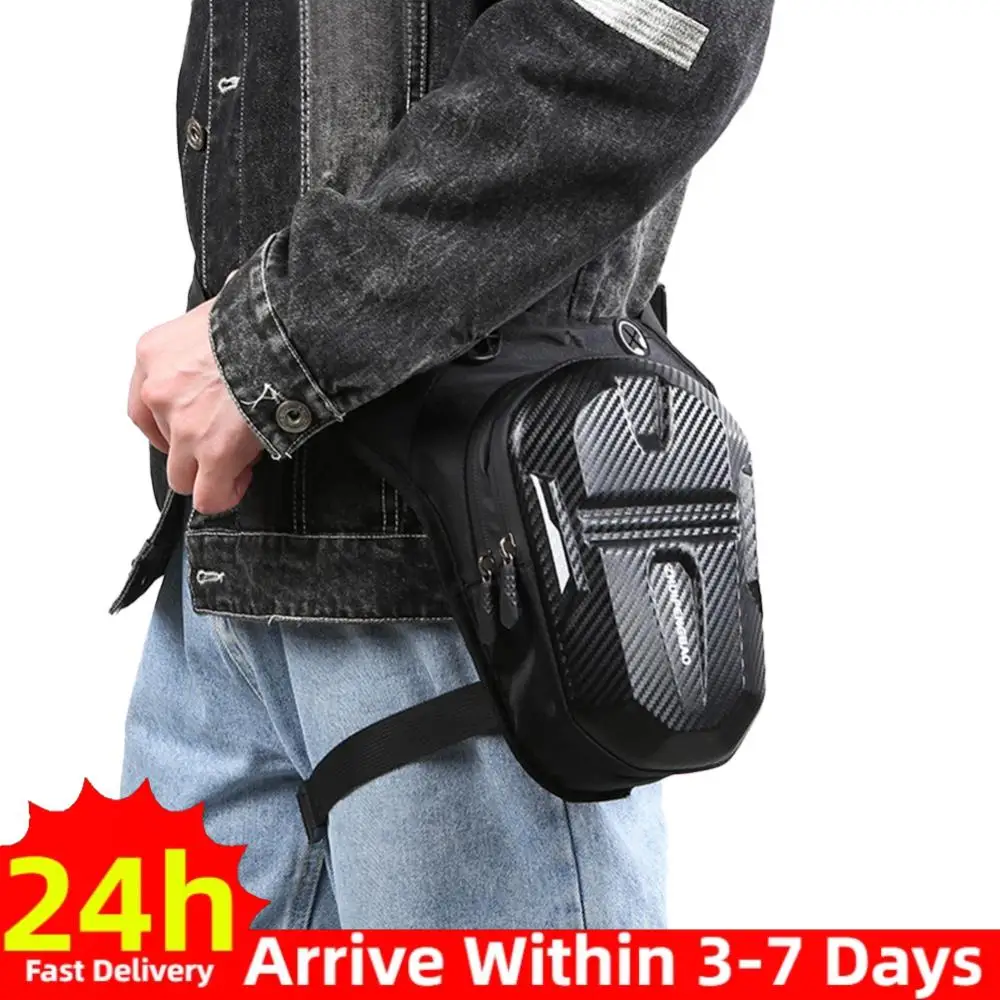 

Outdoor Waist Pack Zipper Closure Travel Chest Bag Adjustable Multi-Function Fanny Pack for Motorcycle Riding Travel