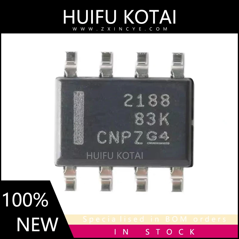 Inventário novo do ponto, OPA2188AIDR, 2188, SOIC-8, 36V, 1PC