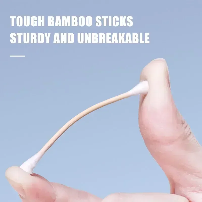 100/300/500 Pcs Bamboo Baby Cotton Swab Cleaning of Ears Tampons Cotonete Health Beauty Cotton Swab Ear Cleaning Sticks