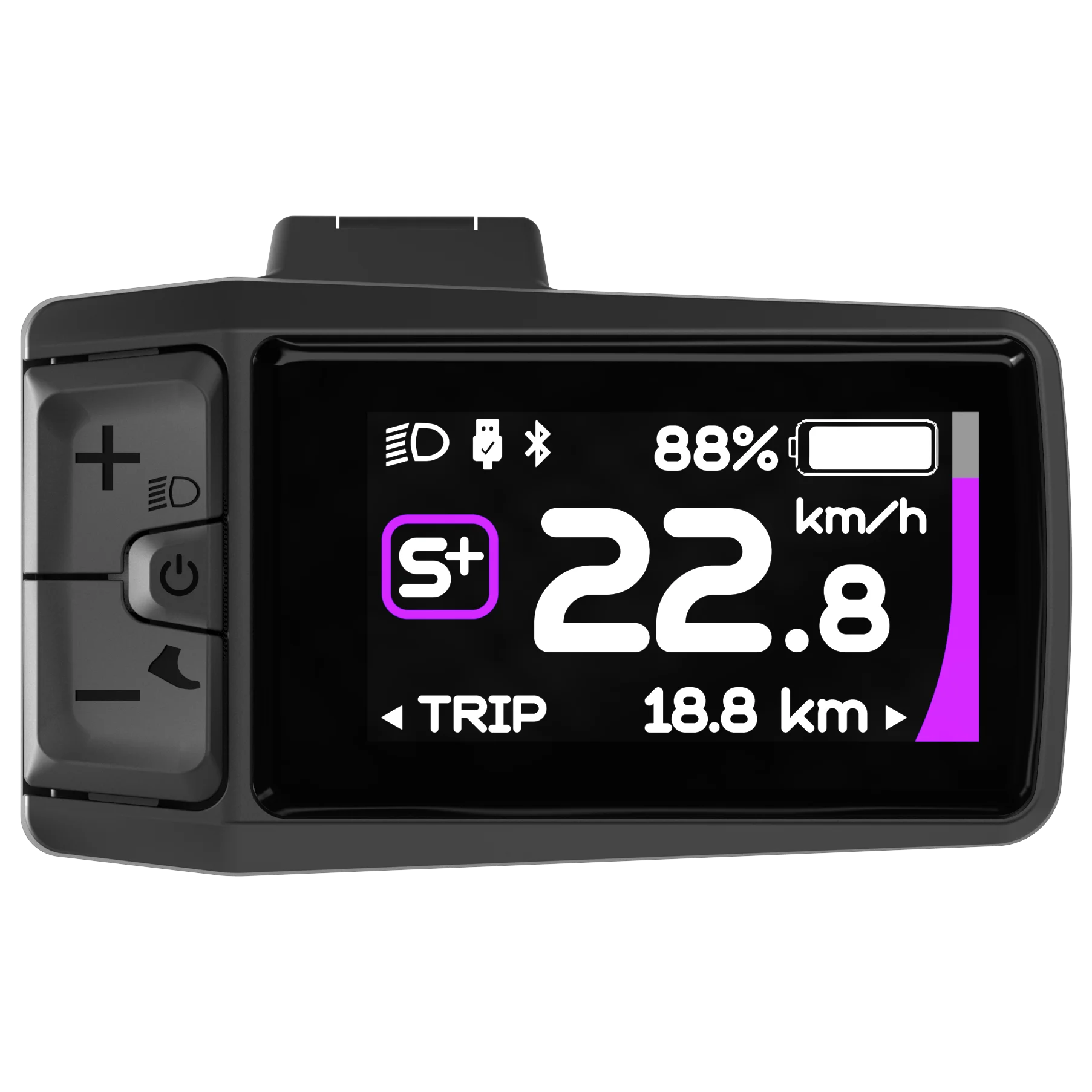 Colourful DPC080  Display With Bluetooth TYPE C Connect for Can Version Motor
