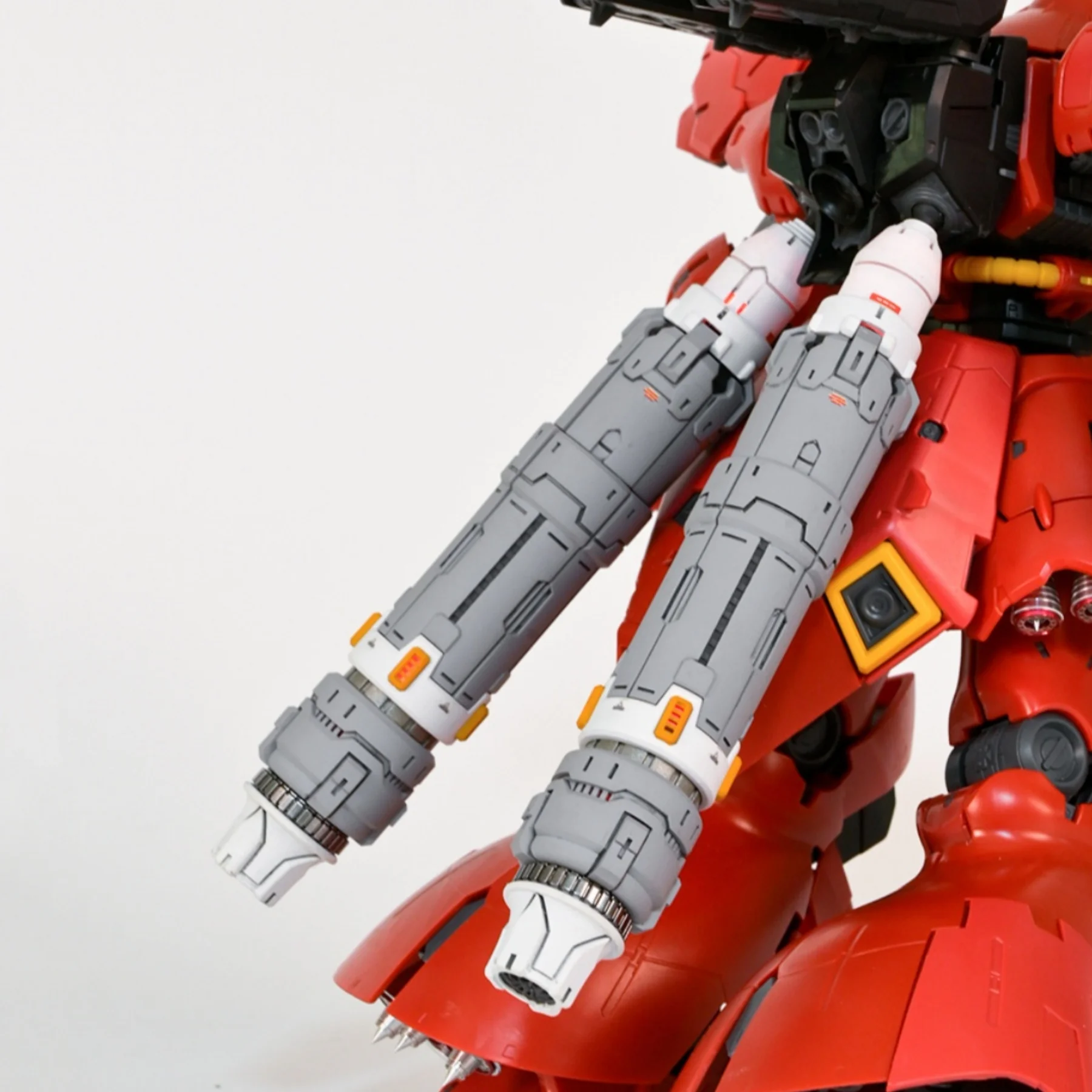 MSWZ HS046 3D Print Fuel Rod Transformable Propellant Tank Parts for RG 1/144 Sazabi Fuel Rod Replacement Modification Part
