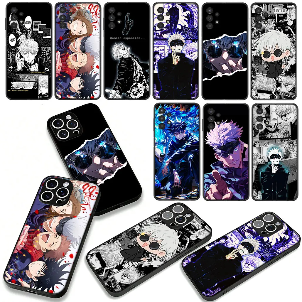 Чехол для телефона Jujutsus Gojo Poster Satoru Kaisens для Xiaomi Poco X7 X6 X5 X3 NFC M7 M6 F5 F3 F6 F7 Ultra Pro C75 C65 C71 Чехол для телефона Jujutsus Gojo Poster Satoru Kaisens для Xiaomi Poco X7 X6 X5 X3 NFC M7 M6 F5 F3 F6 F7 Ultra Pro C75 C65 C71