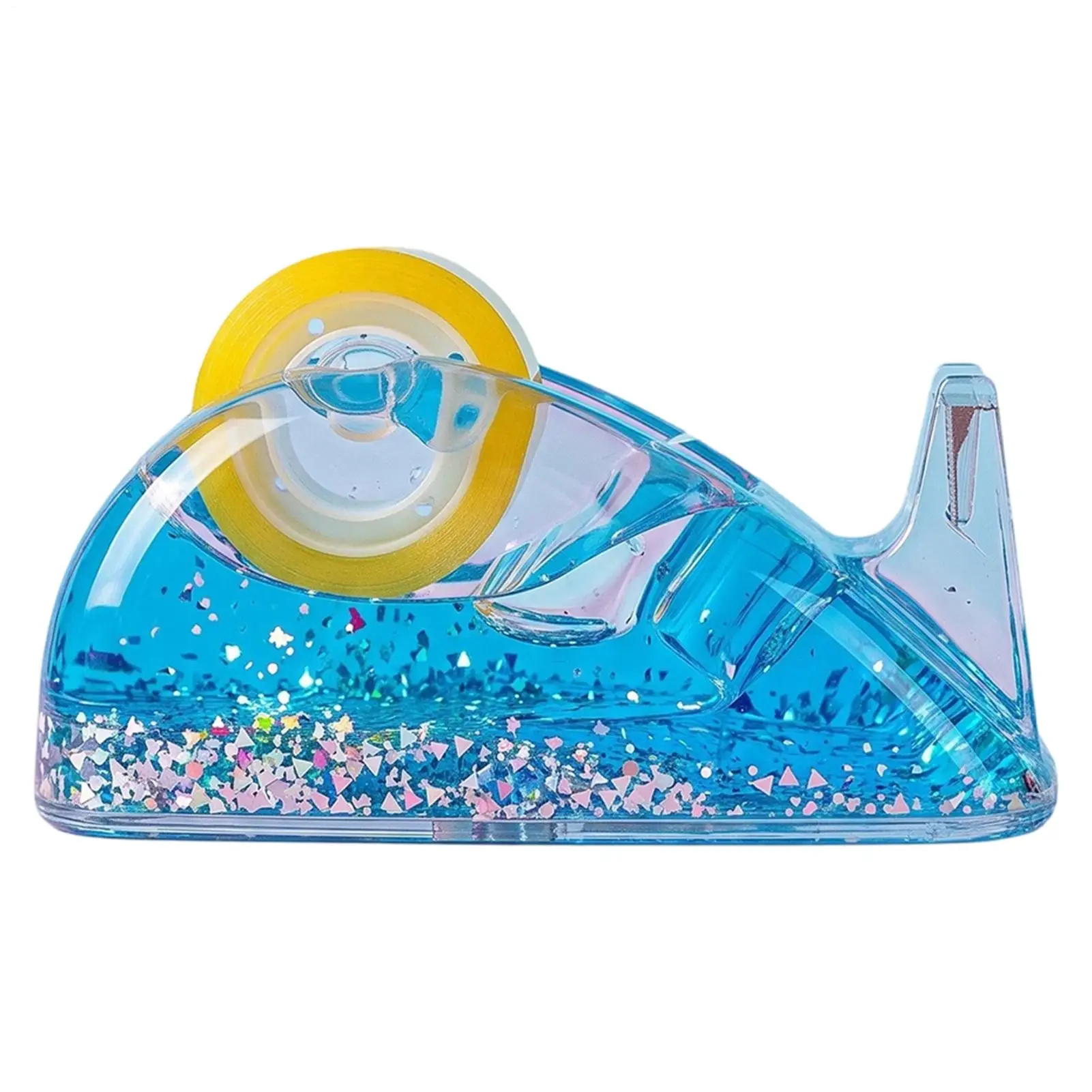 tape-dispenser-acrylic-glitter-modern-stationery-clear-liquid-tape-dispenser-for-mailing-prep-wrapping-warehouse-home-school