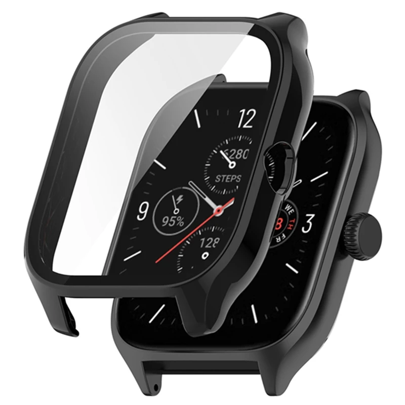 Fall + Glas Für Amazfit GTS 4/4 Mini Fällen Vollständige Abdeckung Schutz Shell Für Amazfit GTS 4 Mini Screen Protector schutzhülle – Detail 7