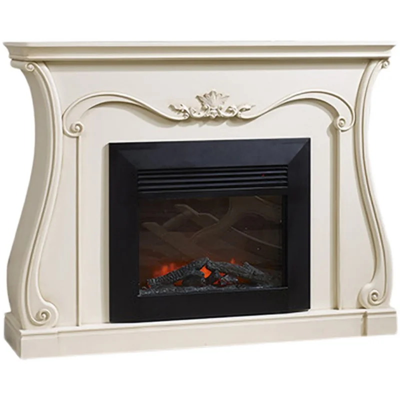 

Solid wood entrance aisle entrance cabinet modern simple light luxury background wall mantel