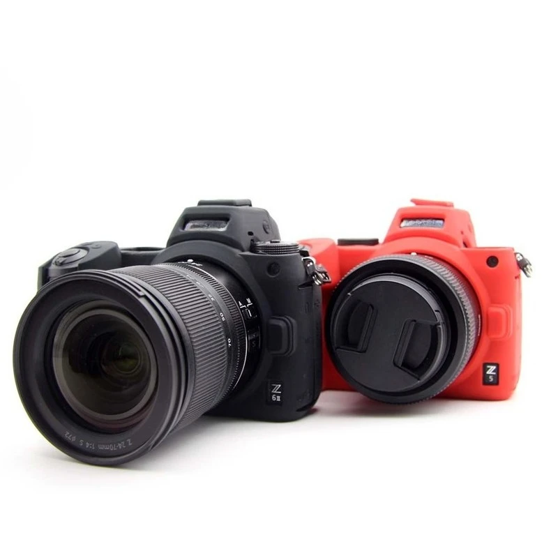 

Soft Silicone Protective Case For Nikon z6ii z7ii z5 camera silicone case micro SLR camera bag