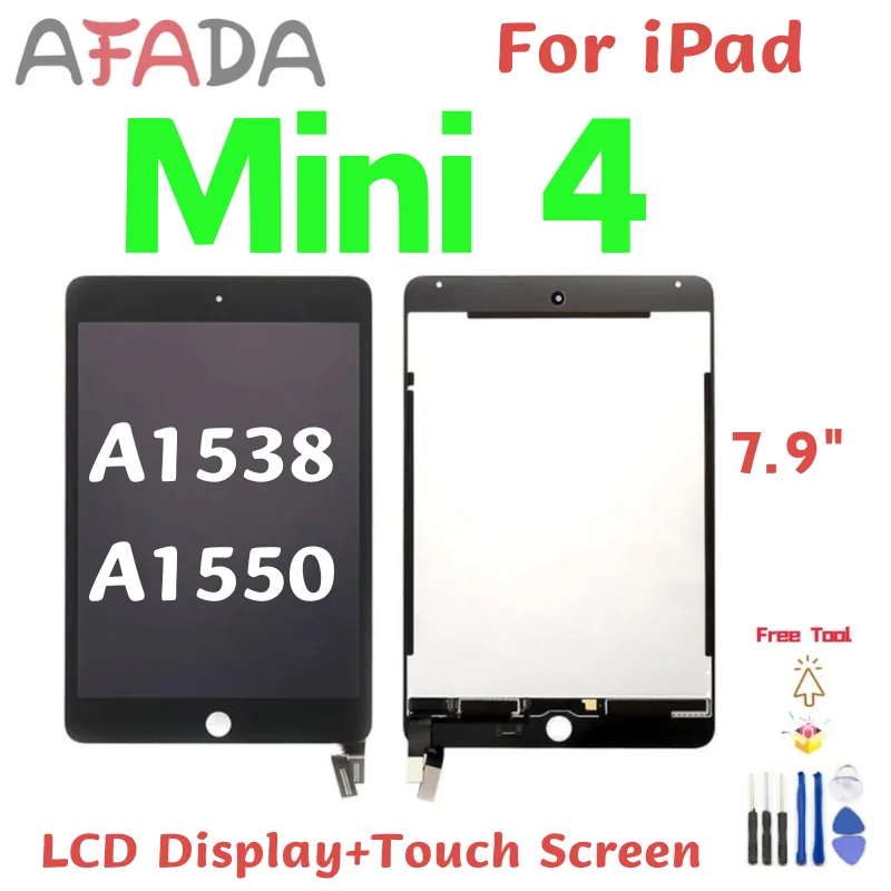 

7.9 inch For iPad Mini 4 LCD Display Touch Screen Digitizer Panel Assembly For mini 4 A1538 A1550 LCD Replacement Part