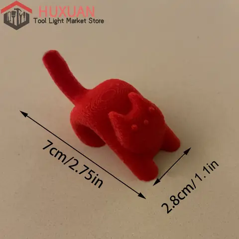 Cat Shaped Tea Bag Holder 3D Cat Shape Tea Bag Rack Tea Infusion Cup Clip Label Party Home Decor Colorful Tea Set Accessories