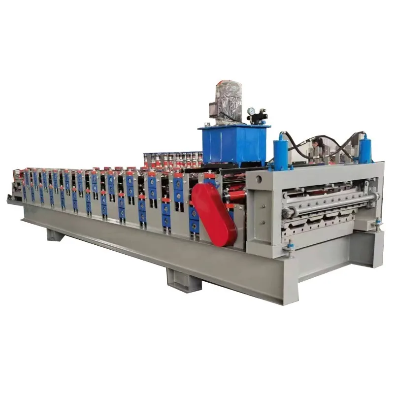 

850 color steel pressing equipment, fully automatic tile press 850 corrugated plate pressing equipment