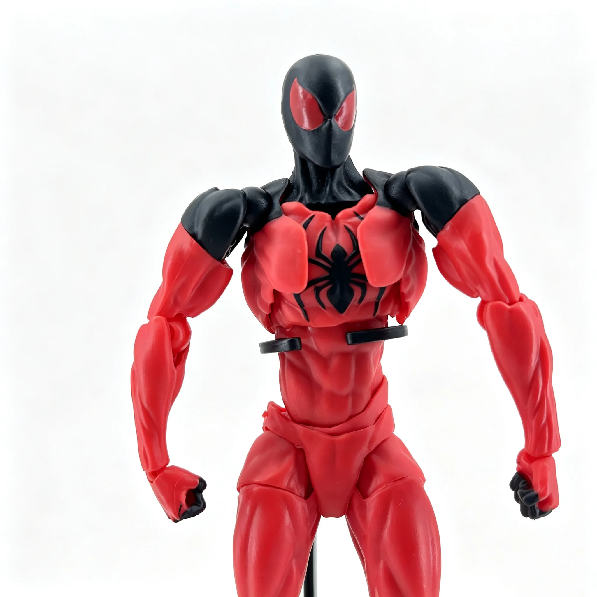 Spider Man Symbiote Venom  Black Suit Neighbor Scarlet  Anime Action Figure Collectible Model Toy Kids Adult Gift - view 4