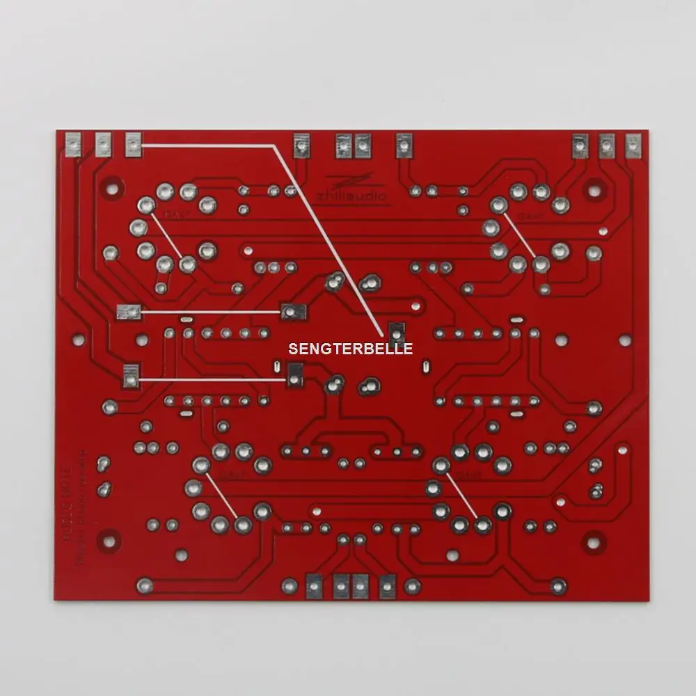 HiFi 1 قطعة 300B 12AX7 /ECC83 + 12AU7 /ECC82 مللي متر فونو مكبر للصوت مجلس PCB