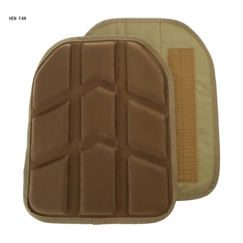 2Pcs Vest EVA Pads Breathable Cushion Pad Outdoor Vest Chest & Back Cushion Pad 33x26cm Shockproof Vest EVA Lining Pad M89D