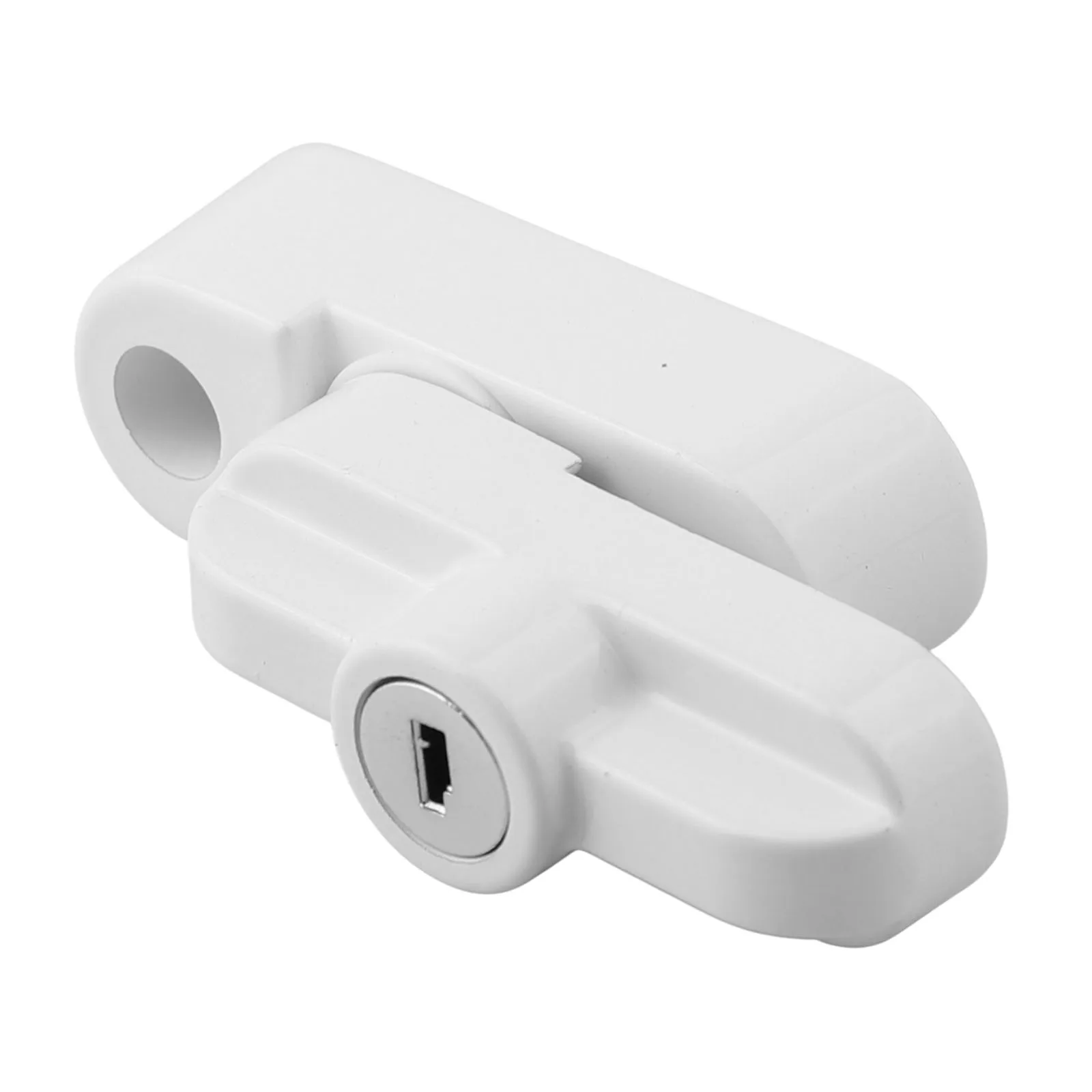 BBBBBAluminumAlloySafety Locks UPVC Door Sash Jammer Security Restrictor Lock T-lock Flat Open Doors Windows Locks With Key