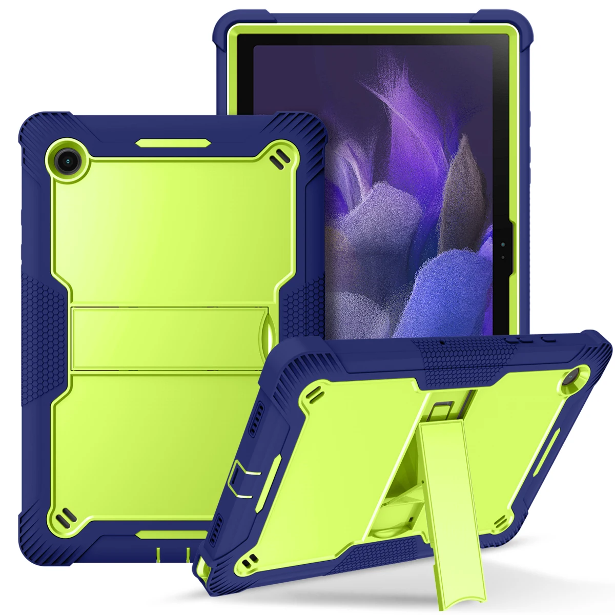 

Stand Case For Samsung Galaxy Tab A8 10.5 2021 SM-X200 X205 S6 Lite P610 A 8.0 T290 A7 10.4 T500 T509 Lite T220 T225 Armor Cover