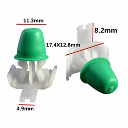 10Pcs Auto Push Type Plastic Fastener Car Door Panel Clip Auto Fasteners And Clips  3BO-853-575  3BO853575   D293