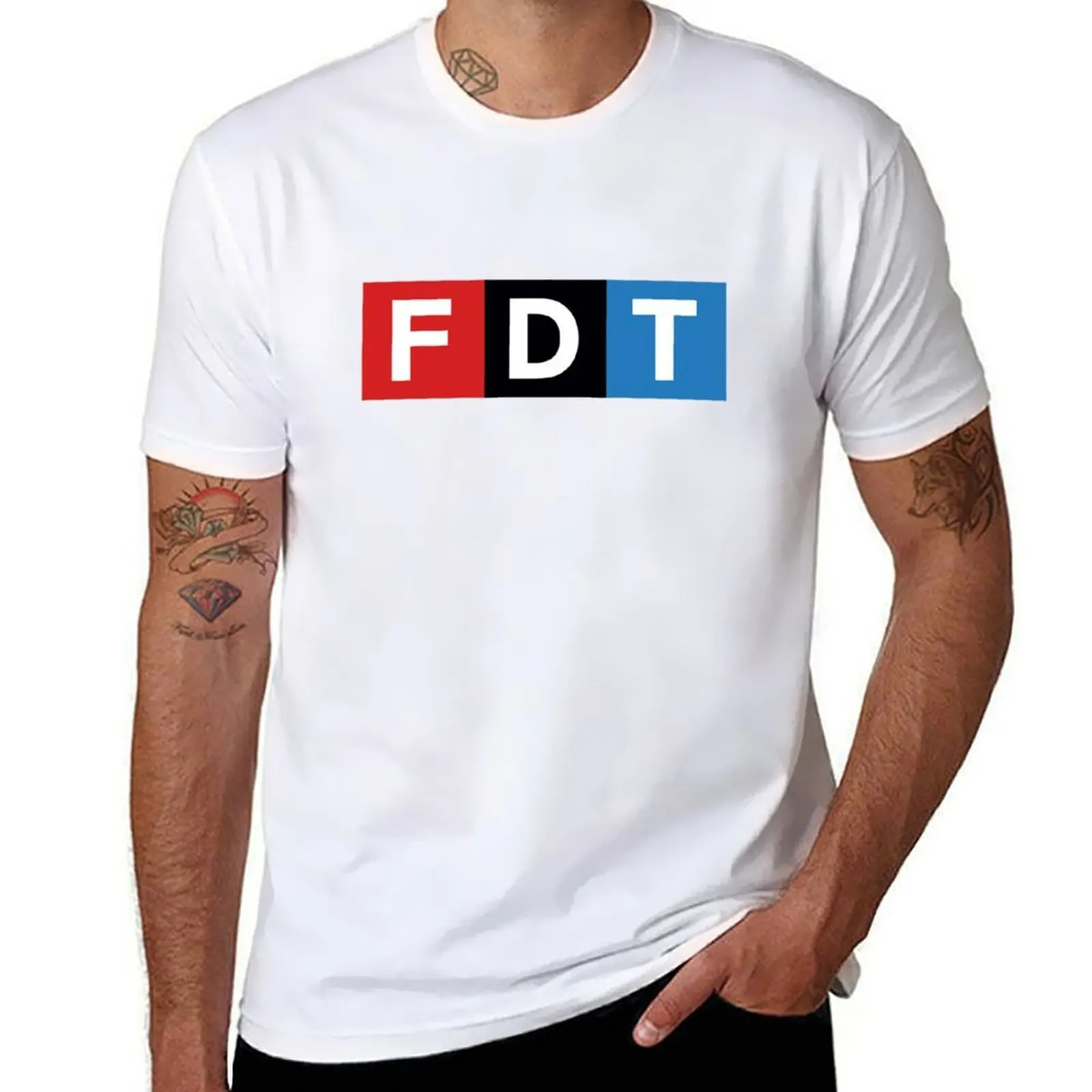 

FDT T-Shirt t shirt for man 100 percent cotton funny t shirts dark humor T-Shirt