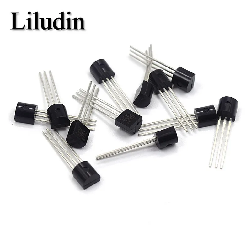 10Pcs/lot Sensor Electronic Chip DS18B20 TO-92 18B20 Chips Temperature Sensor IC 18b20 DIY Electronic