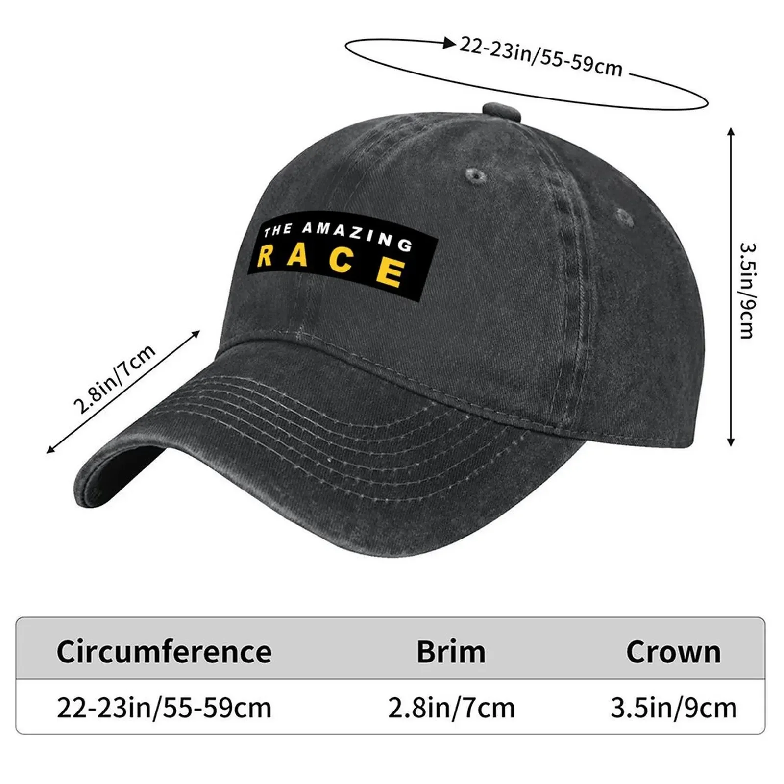 2026 roudtour amazing race Baseball Cap New In Hat Gentleman Hat Beach Icon Men's Women's