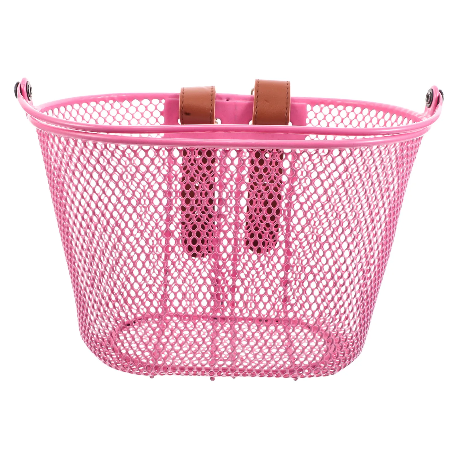 

Metal Bike Basket Front Handlebar Sturdy Iron Storage Organizer Easy Installation Kids Bike Basket for Boys Girls Toddlers