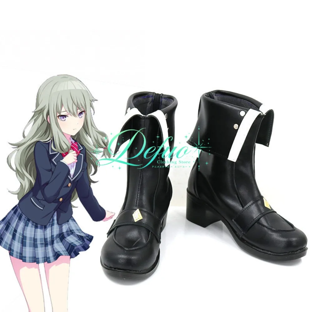 Anime Nene Kusanagi Cosplay Shoes Custom Made From Halloween Music Festival and Studio Photography