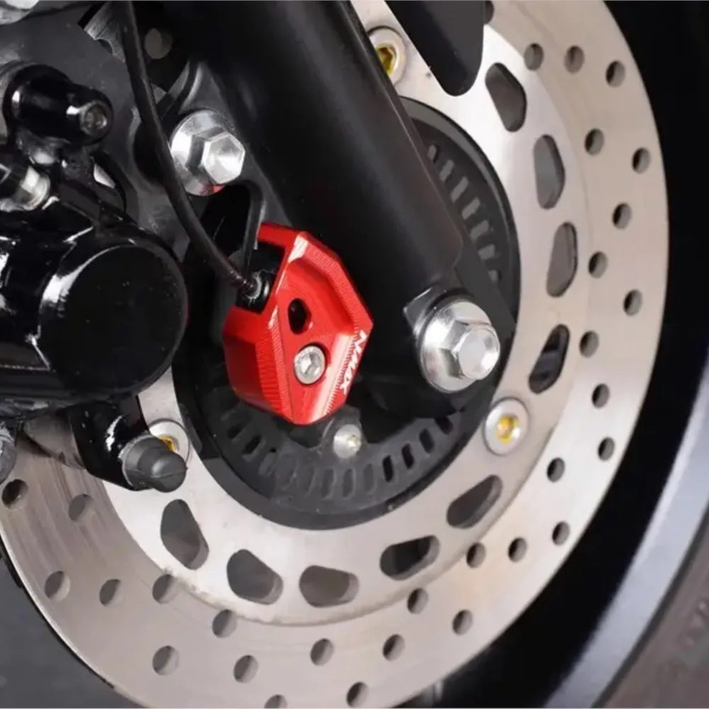 

For YAMAHA NMAX125 NMAX155 AEROX/NVX NMAX 155 2022 2023 Front Wheel ABS Sensor Protection Cover Cap Guard Protector NVX155