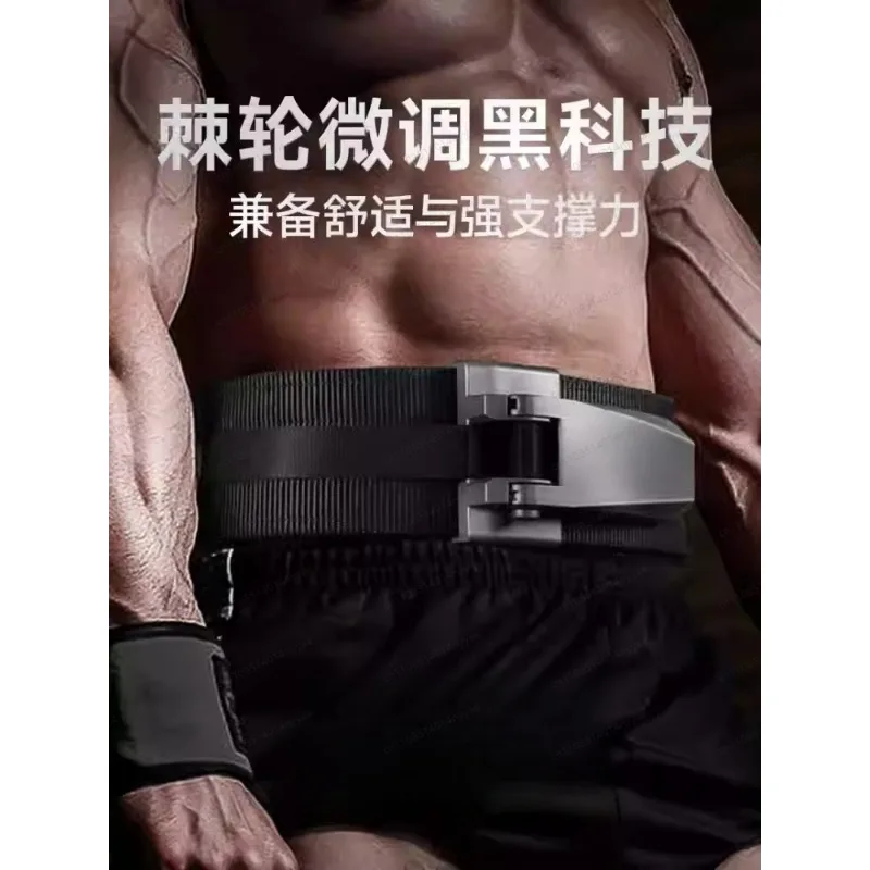 Gym Belt 13mm Lever Fitness Back Waist Weightlifting Weight Leather Lifting Powerlifting Belts For Men