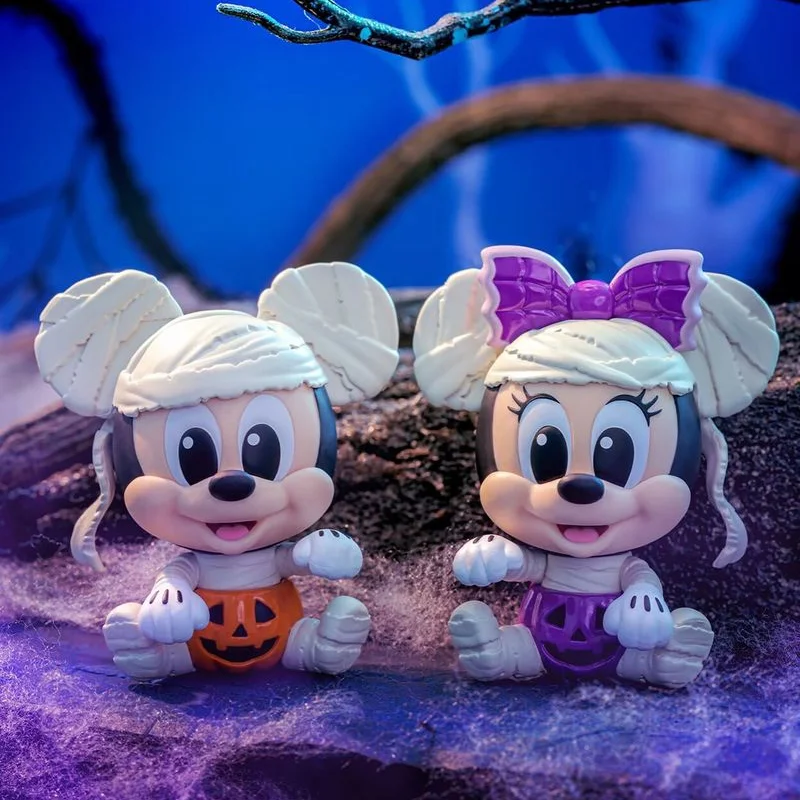 

Аутентичные хит продаж, серия Disney Pumpkin Party, слепая коробка, кукла-сюрприз, модный игровой орнамент, украшение для подарка на Хэллоуин