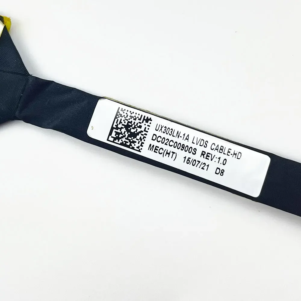 For ASUS UX303 UX303L UX303LA UX303LB UX303LN UX303LN-1A UX303LN-8A U303L laptop LCD LED Display Ribbon cable DC02C00900S