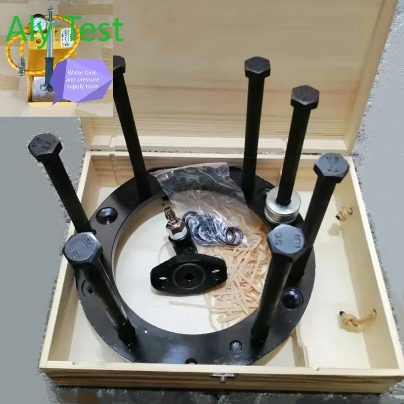 For Cummins Diesel Engine KTA19 K38 K50 QSK60 Q78 Cylinder Head Leakage Detection Test Tool and Pressure Supply Water Tank Set