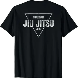 Camiseta de Jiu-Jitsu Masculina, Camiseta de Jiu-Jitsu, Tops, Roupas Vintage, Streetwear, Arte, Suave, Oss 10 principais vendas camisa bj - №9